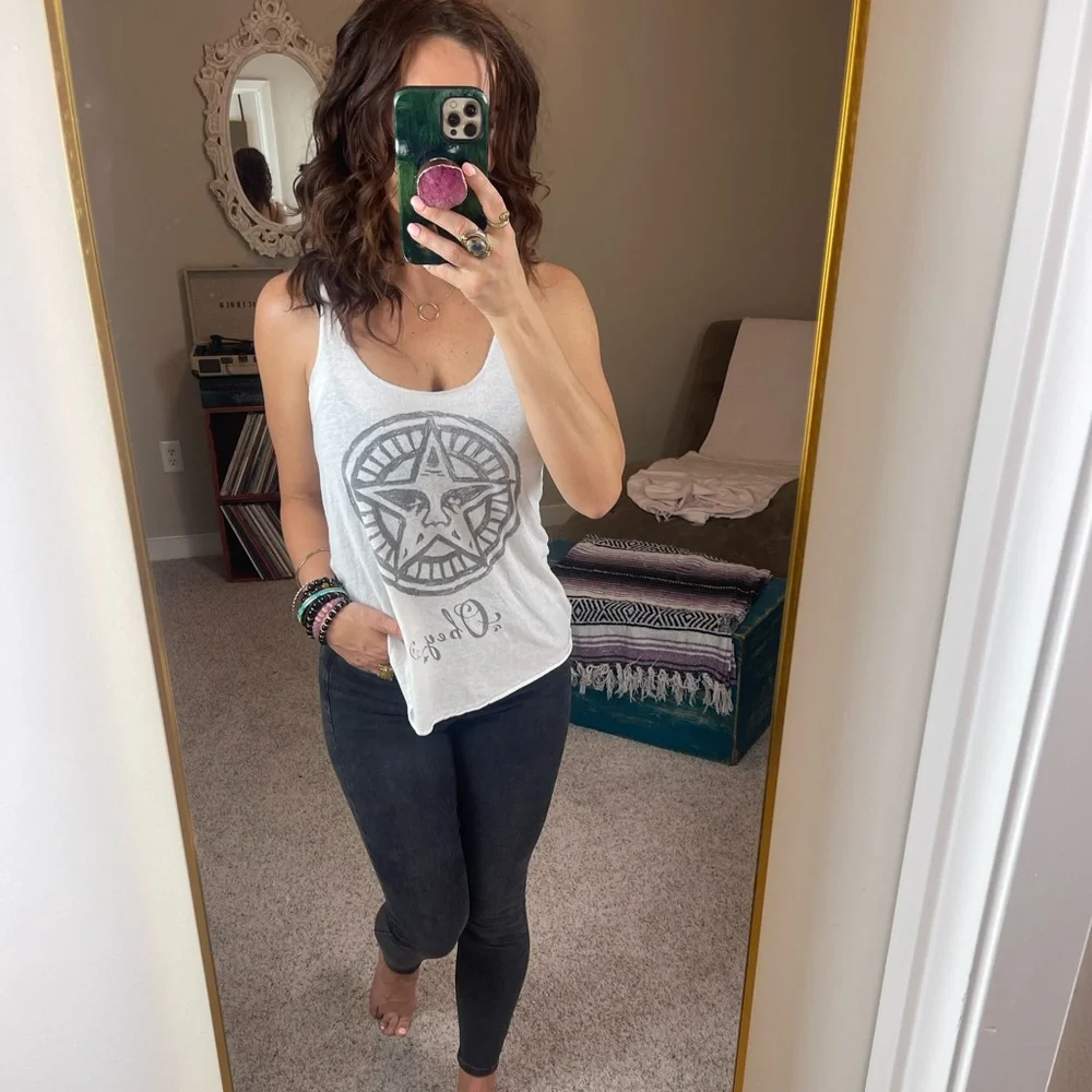 OBEY • Racerback Tank • White • M - Picture 3 of 11